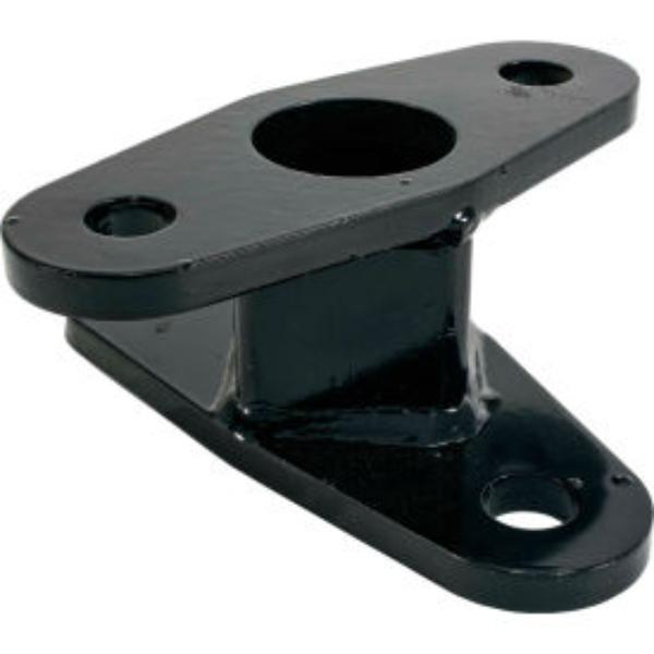 B2276195 45 Ton 6-Hole Air Compensated Pintle Hook Brake Chamber Bracket - P45AC6BK - Black - Pack of 2