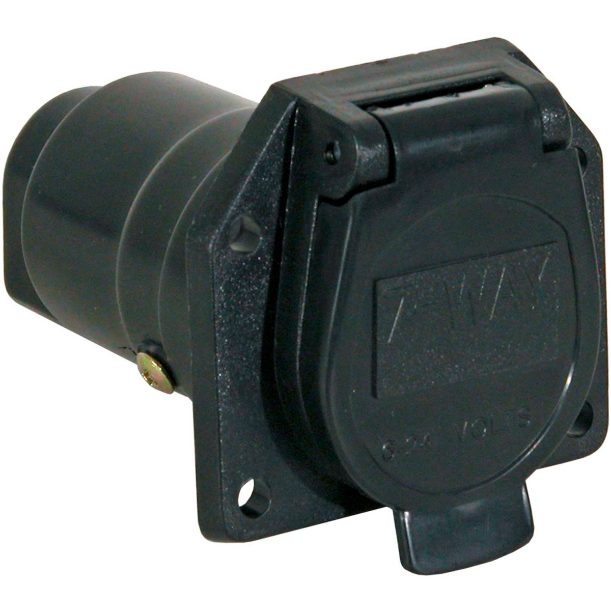 B2276224 7-Way Plastic Trailer Connector - Truck Side - TC1007P
