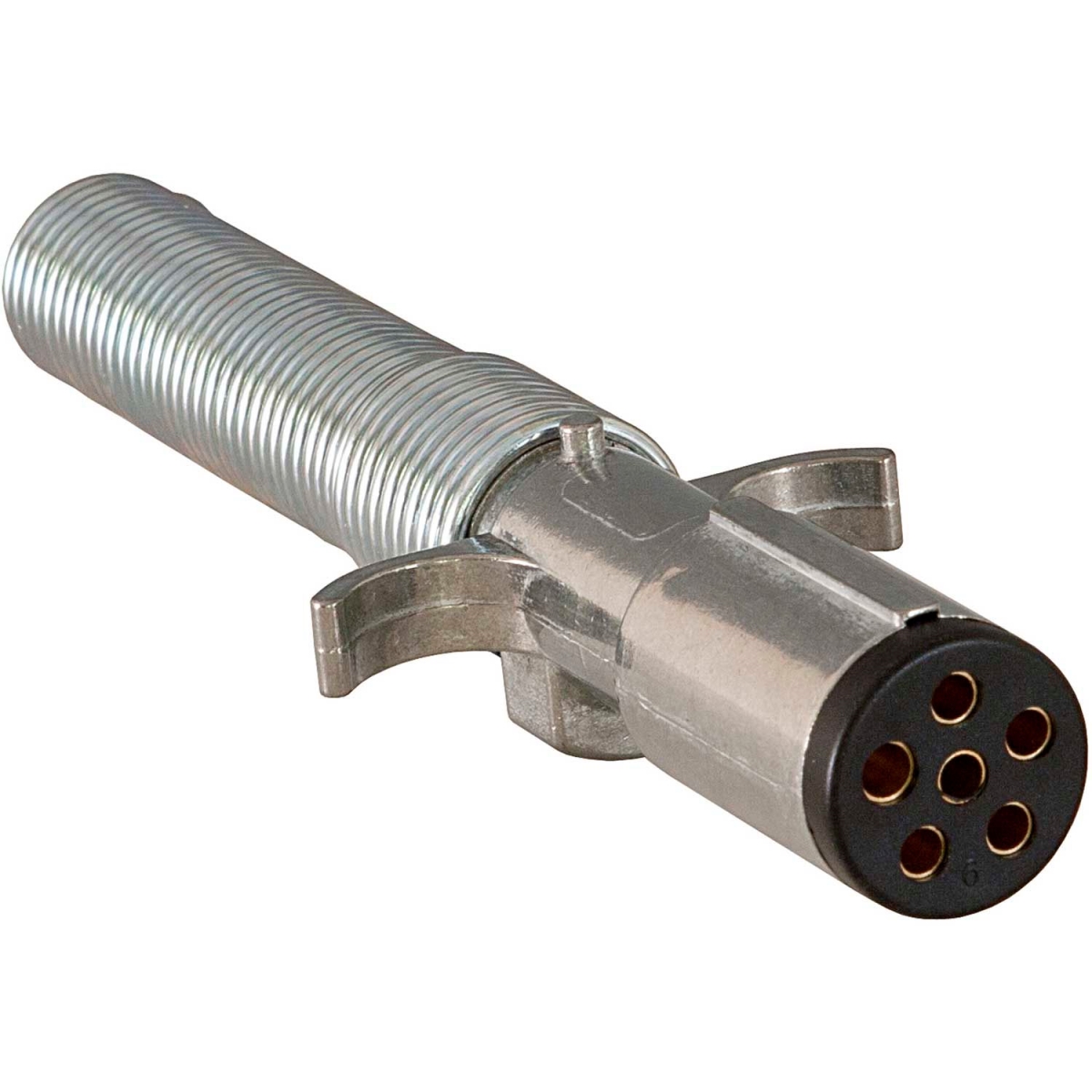 B2276340 6-Way Die-Cast Metal Trailer Connector with Spring - TC2061