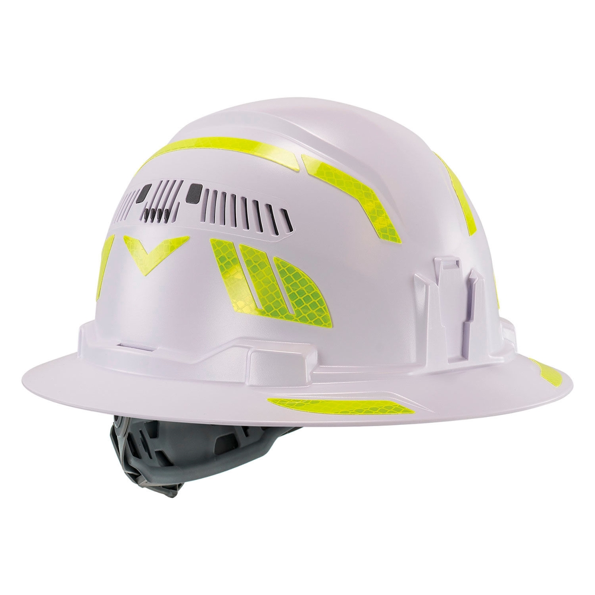 Skullerz 8961 Reflective Hard Hat Sticker Kit - Yellow - Durable Retroreflective Design