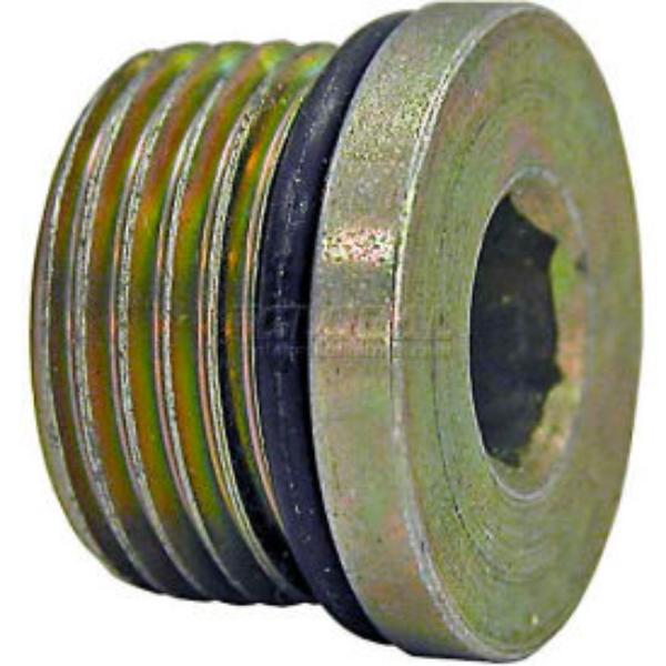 B919052 Straight Thread O-Ring Hex Socket Plug - H7238X6 - 0.375 in. Port Size - Pack of 72