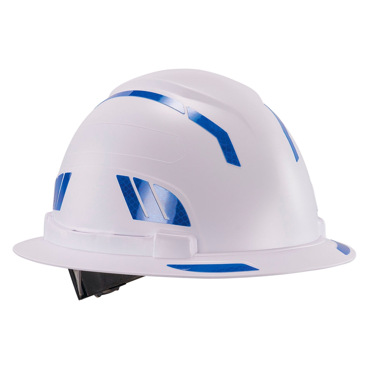 Skullerz 8961 Reflective Hard Hat Sticker Kit - Blue - 360° Visibility Enhancement