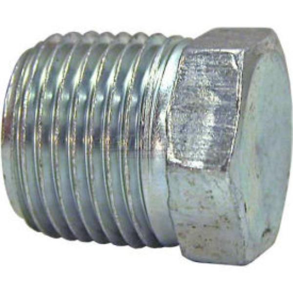 B919560 H3159x8 Hex Head Plug - 0.5 in. Male Pipe Thread - Pack of 49