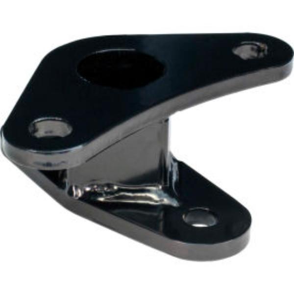 B2276196 45 Ton 4-Hole Air Compensated Pintle Hook Brake Chamber Bracket, Black - P45AC4BK - Pack of 2