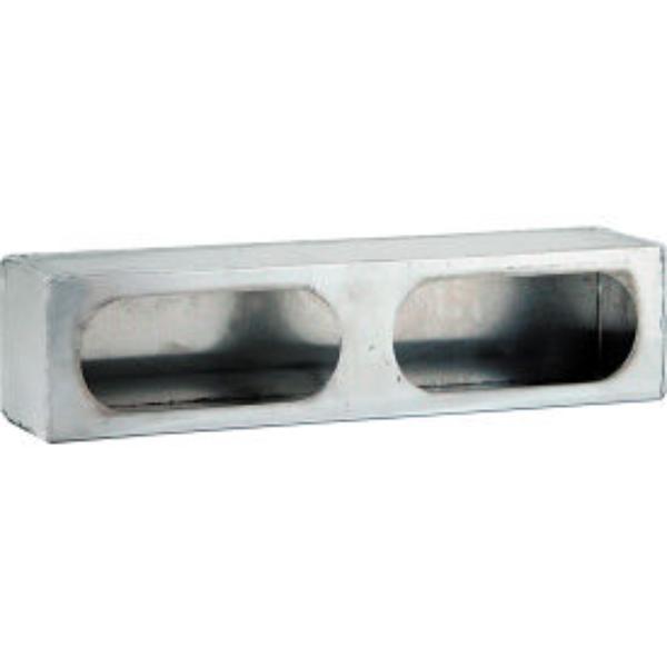 B545889 Dual Oval Smooth Aluminum Light Cabinet - LB3163ALSM
