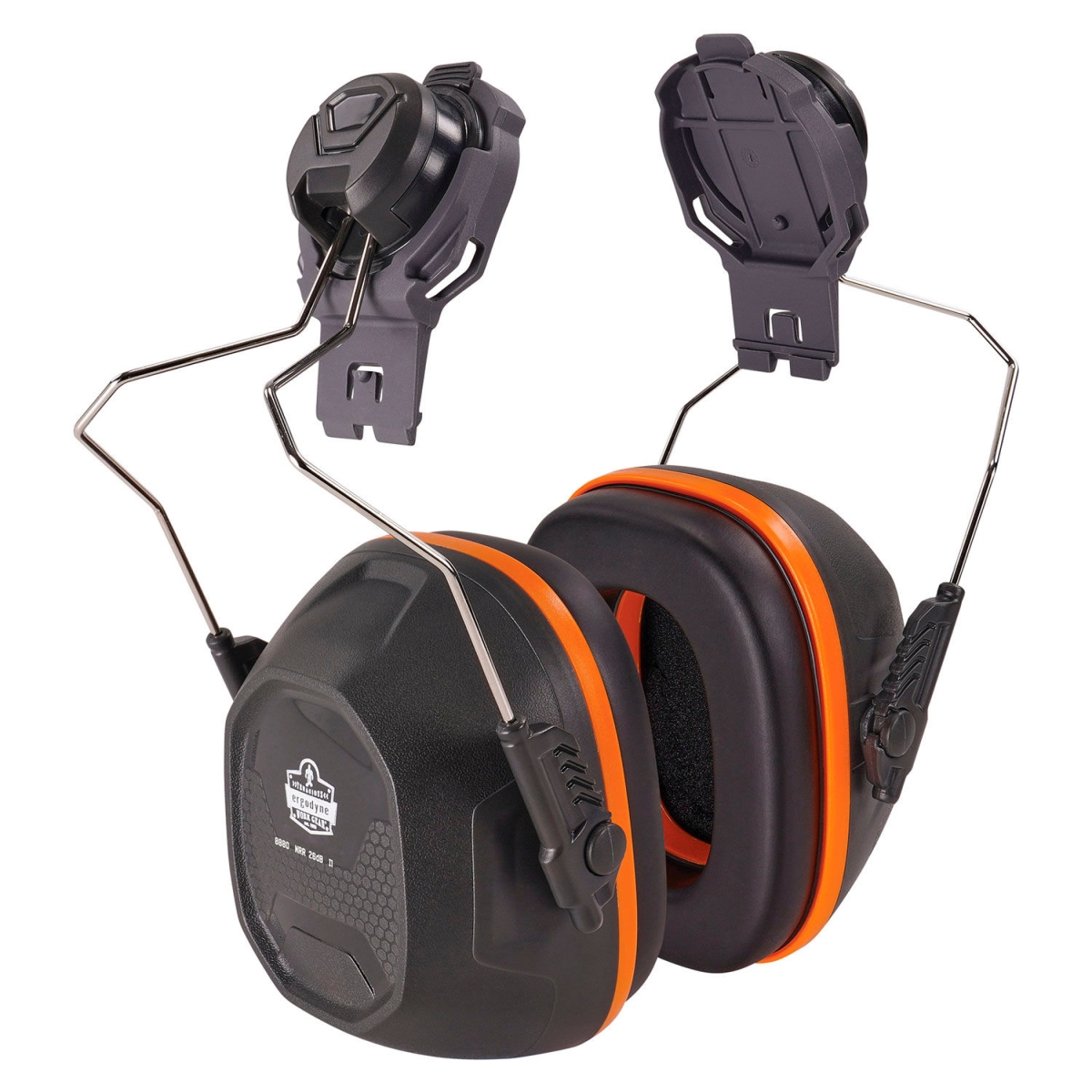 B3131872 8880 Full Brim Skullerz Mounted Earmuffs - 26 dB - Gray
