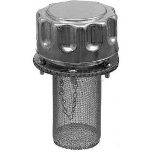 Picture of Buyers Products B922812 Reservoir Accessory - BC40 - Filler-Strainer Breather Cap Assembly with Plastic Basket - Pack of 3