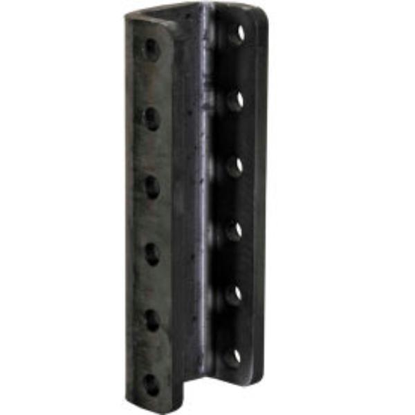 B2276140 5-Position Heavy-Duty Channel with Gussets - B9912 - Gray
