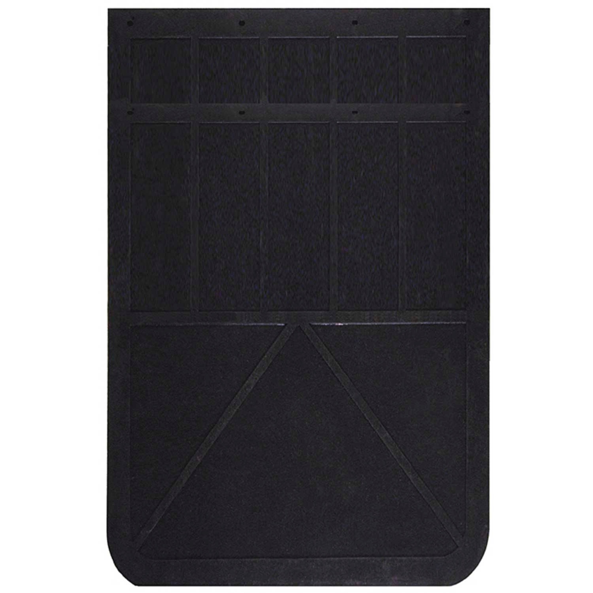B1510145 Heavy Duty Rubber Mudflaps - 0.25 x 20 x 24 in. B2024LSP - Black - Pack of 2