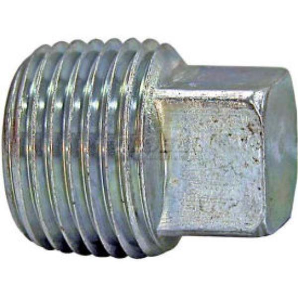 B919634 H3179x8 Square Head Plug - 0.5 in. Male Pipe Thread - Pack of 62