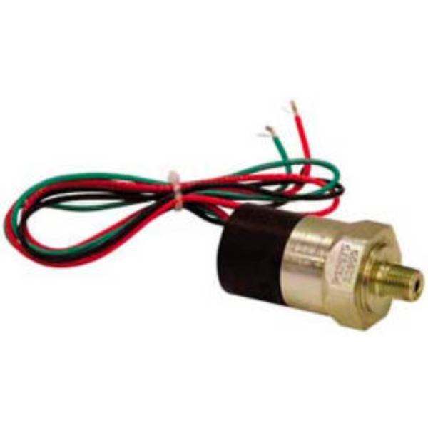 1/8 Inch NPT Adjustable Pressure Switch Ranges From 25 To 75 PSI
