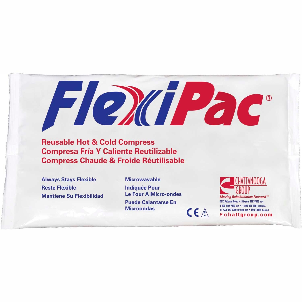 B2194329 Flexi-PAC Reusable Hot & Cold Compress, White - 8 x 14 in. - Case of 12