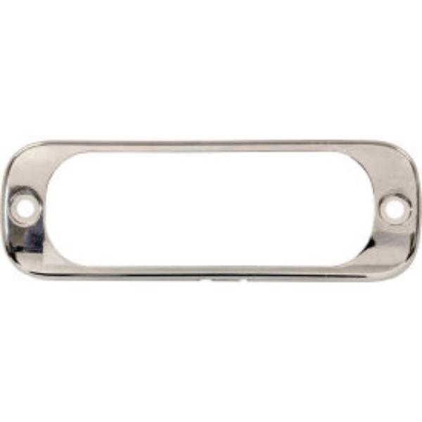 B2262999 Chrome Bezel for 3.375 in. Thin Mount Horizontal Strobe Light - 8892320 - Silver - Pack of 6