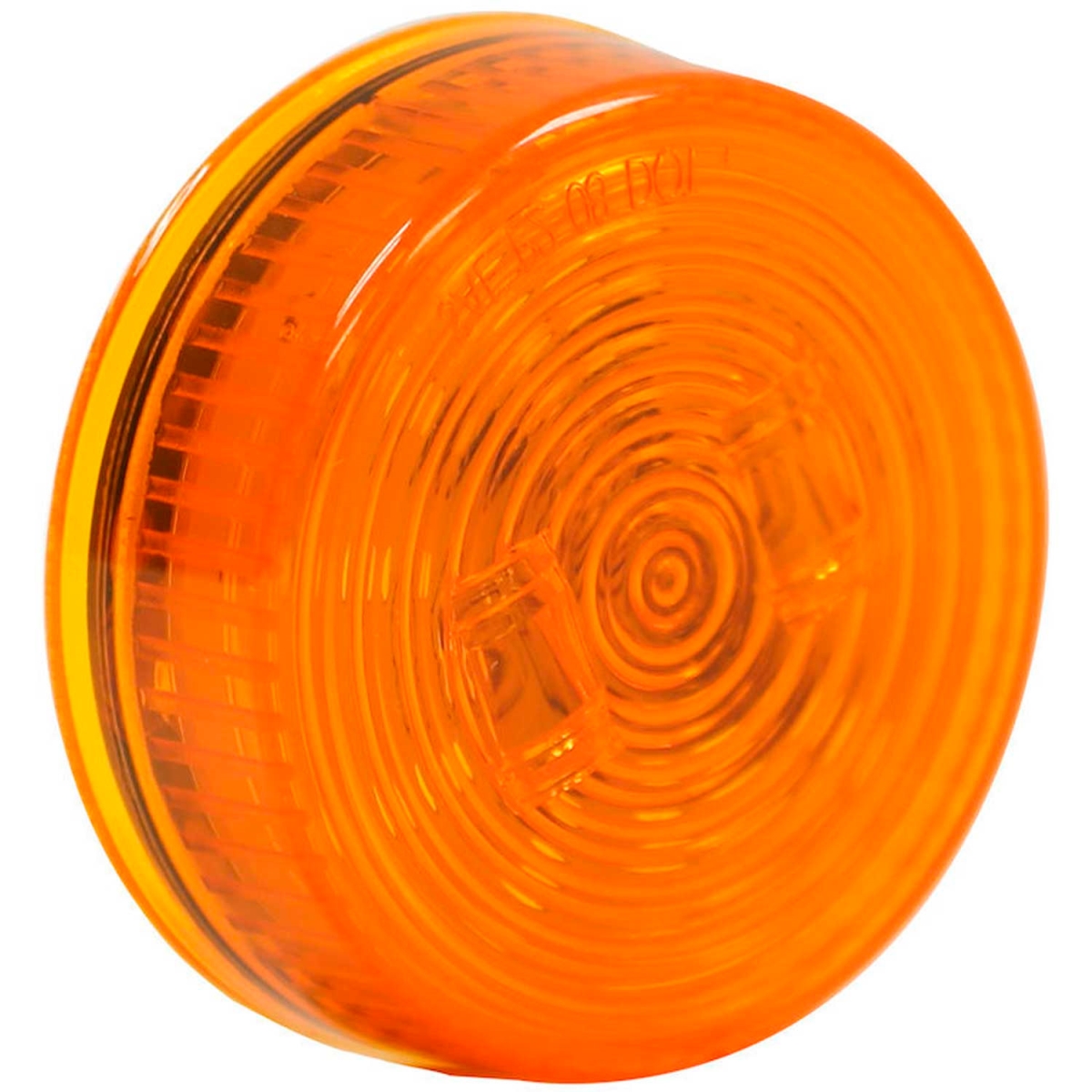 B2263008 2.5 in. Amber Round Marker & Clearance Light with 2 LED - 5622522