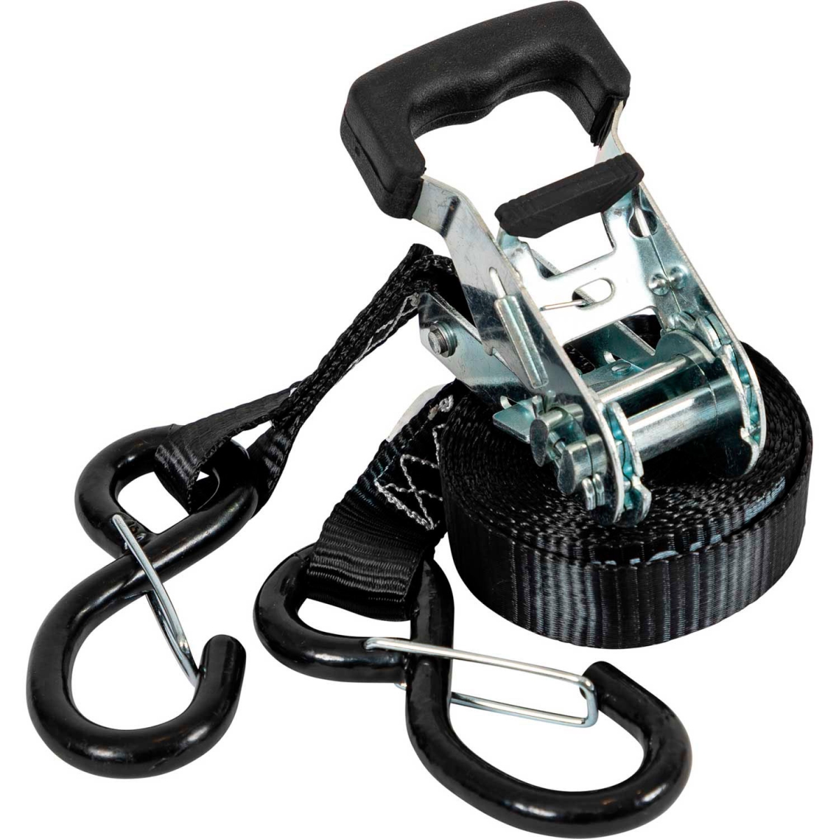 B2348863 14 ft. Heavy Duty - Ratchet Tie Down - 5483100 - Black - Pack of 4