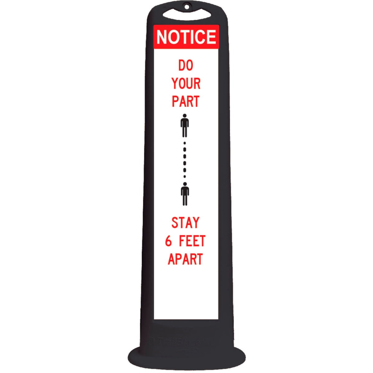 B2354956 Trailblazer 03-768BLK-MSD Vertical Panel - Black - 45 in. - Extra Large