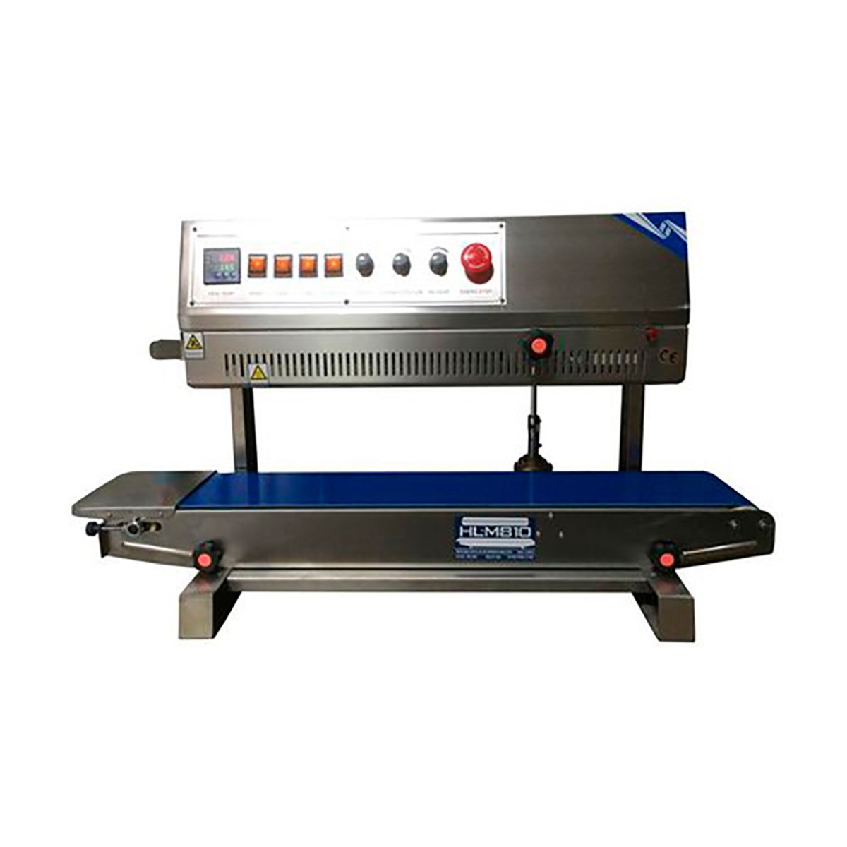 B3136811 Vertical Band Sealer with Right Feed & Dry Ink Coding - Stainless Steel