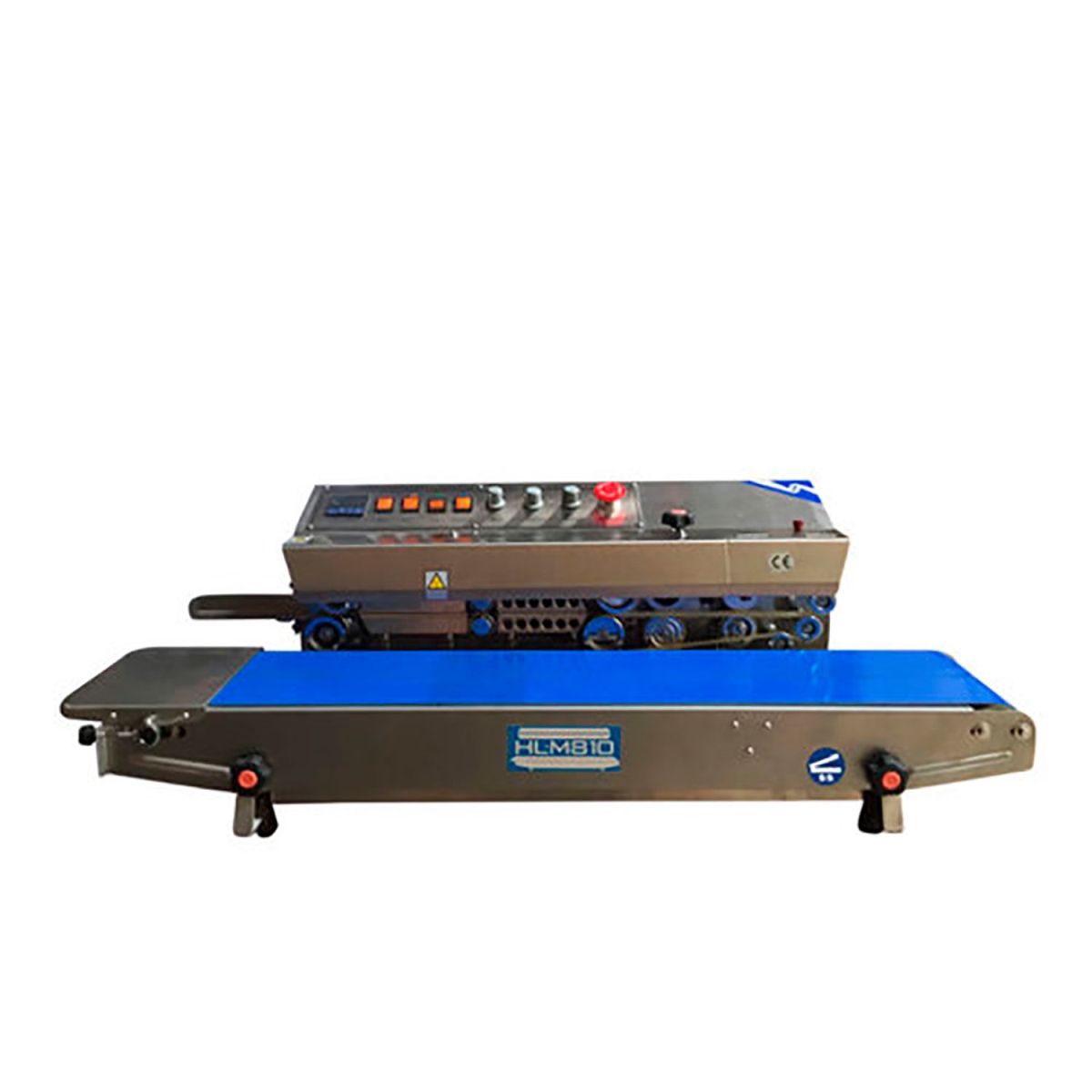 B3137057 Horizontal Band Sealer with Right Feed & Dry Ink Coding - Stainless Steel