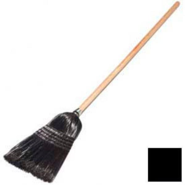 B642025 Maid & Parlor Broom - 55 in. - Black - 4168003