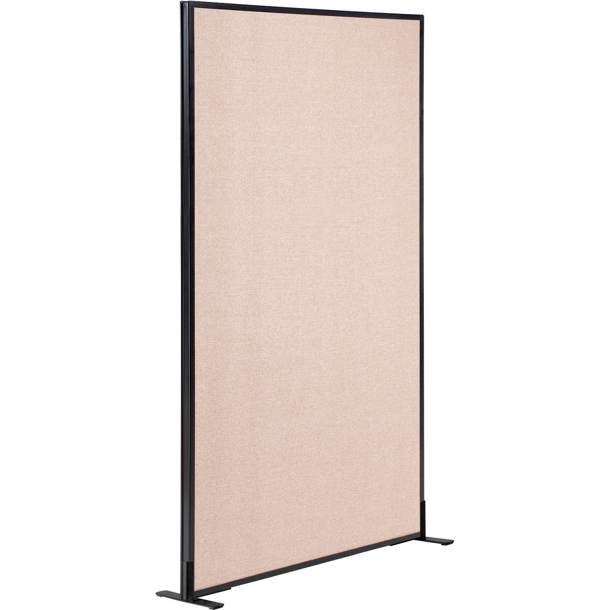 Global Industrial 238636FTN Interion Freestanding Office Partition Panel - 36.25 x 72 in. - Tan