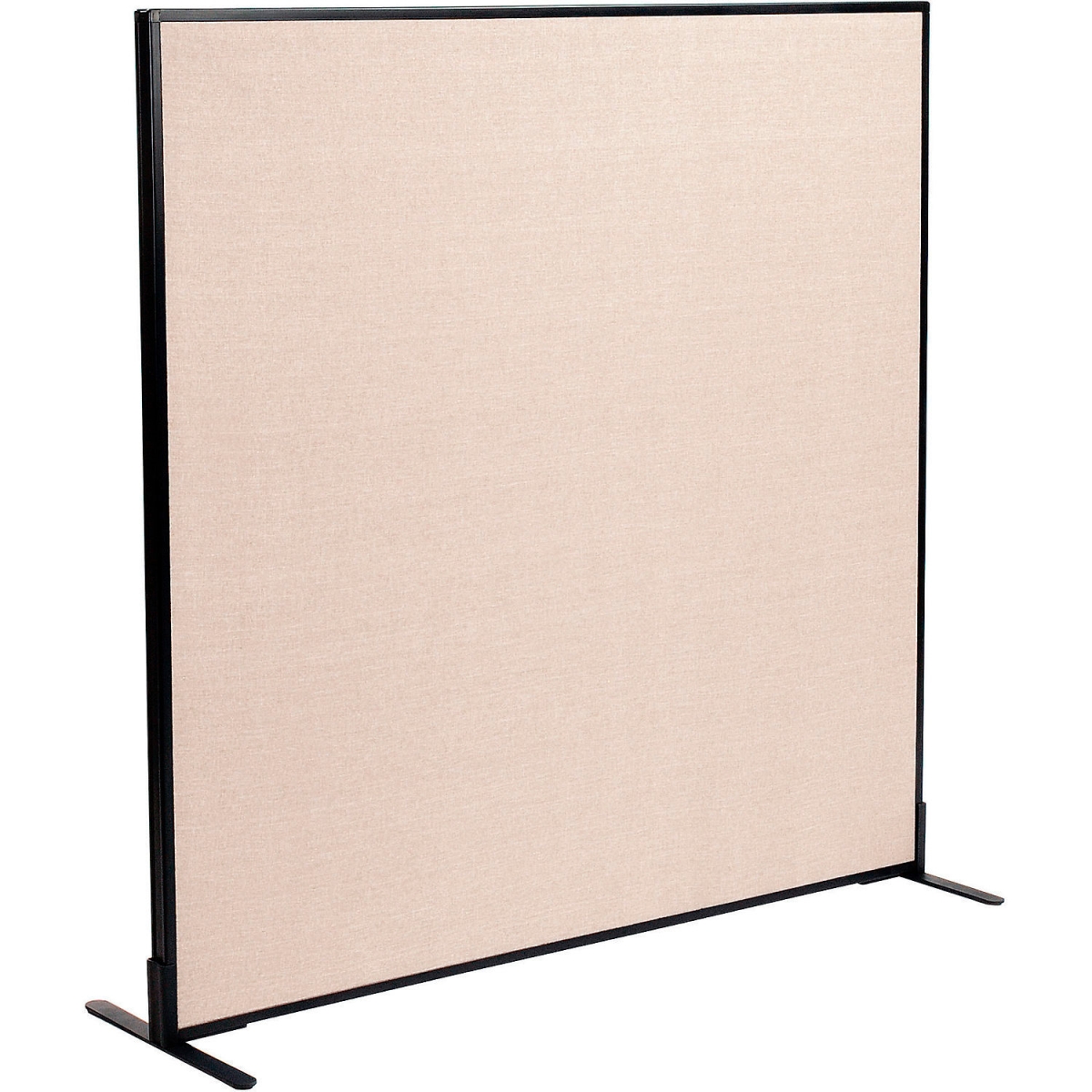Global Industrial 238639FTN Interion Freestanding Office Partition Panel - 60.25 x 60 in. - Tan