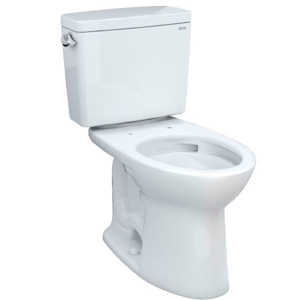 Picture of Toto B3125375 Cotton Drake 1.6 GPF Elongated Bowl Toilet - 17.19 x 28.375 x 30.12 in. - White