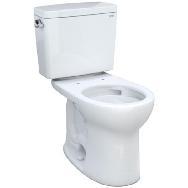 Picture of Toto B3125352 Cotton Drake 1.6 GPF Round Bowl Toilet - 17.19 x 26.375 x 30.12 in. - White