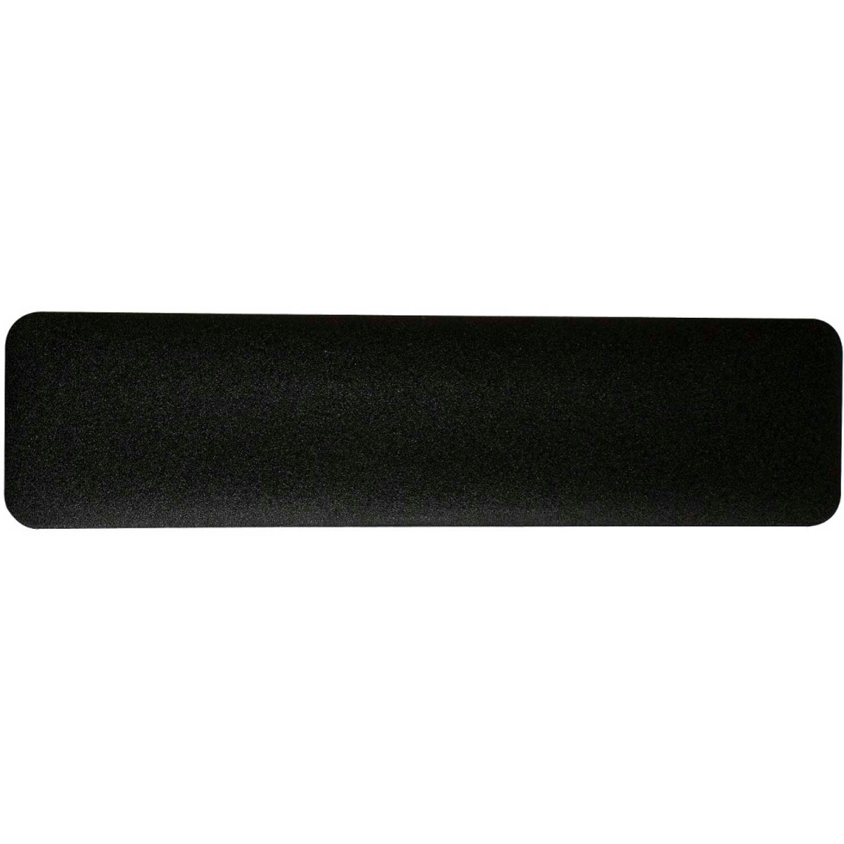 Anti-Skid Tape Cleat - Grit-Coated Polyester, Solid Color, Black, 6in x 24in, 50PK