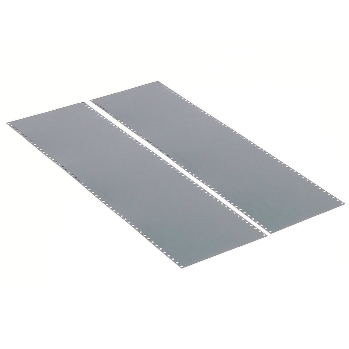 Global Industrial 254106 End Panel - Gray - 30 x 73 in.