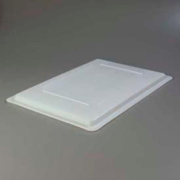 Picture of Carlisle Sanitary Maintenance B638127 Storplus Lock Tight Lid - 26 x 18 in. - White