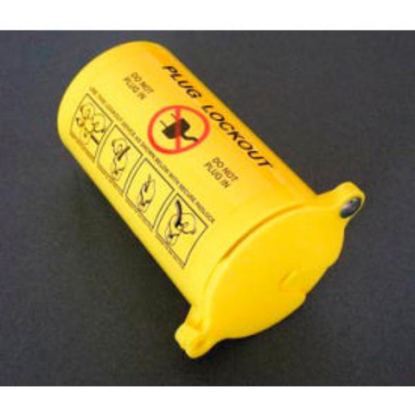 B67702 Large Electrical Plug Lockout - Yellow