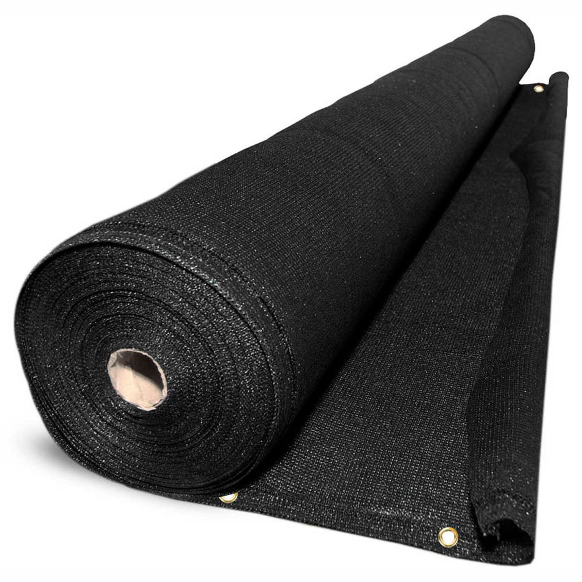 Boen Privacy Netting - Black - 6 x 50 ft. - Reinforced Grommets