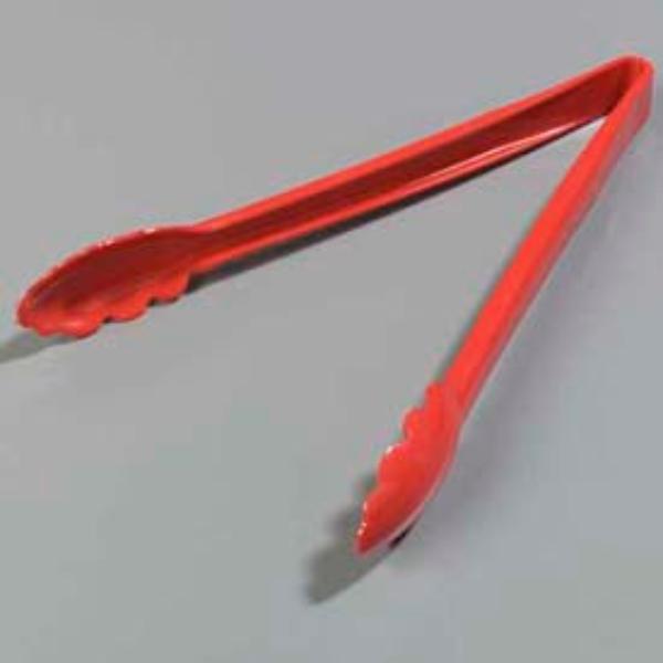 Picture of Carlisle Sanitary Maintenance B632135 471205 - Carly Utility Tong - 11.75 in. - Red