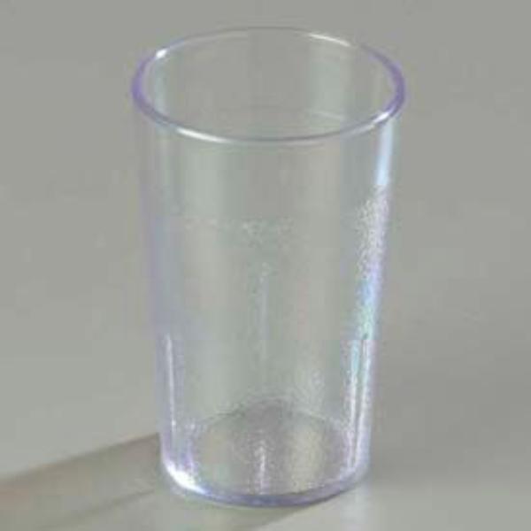 Picture of Carlisle Sanitary Maintenance B623977 5 oz 5501-207 - Pebbled Stackable SAN Tumbler - Clear