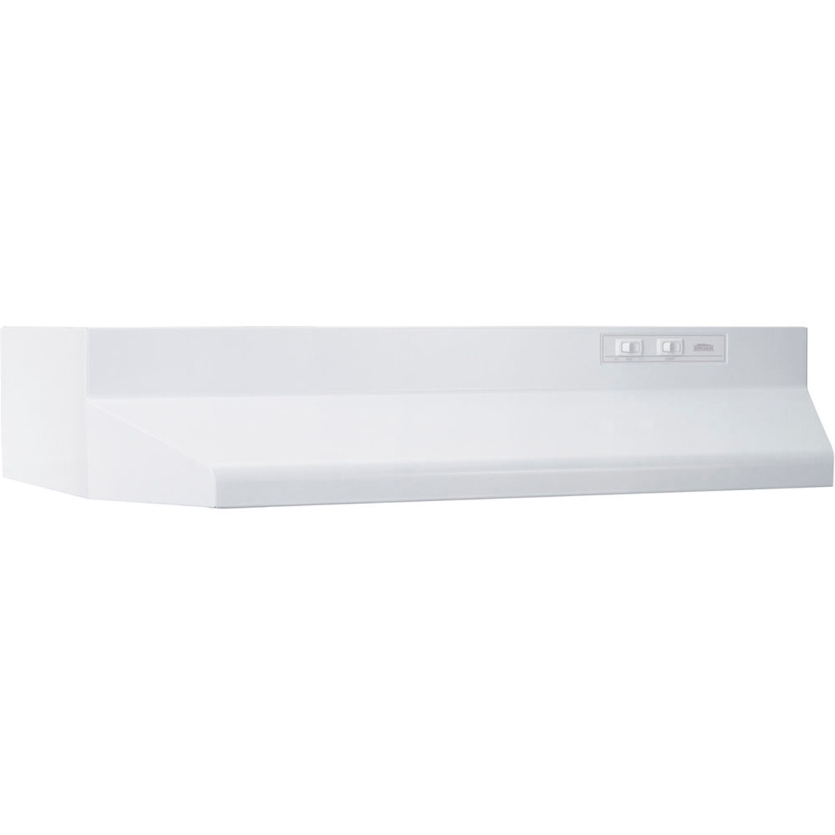 30in. Non-Ducted Range Hood - White - 160 CFM - 2-Speed Rocker Control