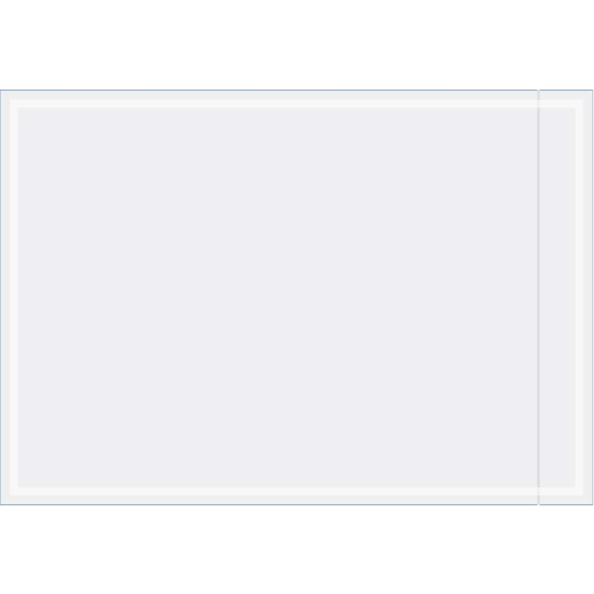 B43974 Document Envelopes - 5 x 3.5 in. - Clear - Pack of 1000