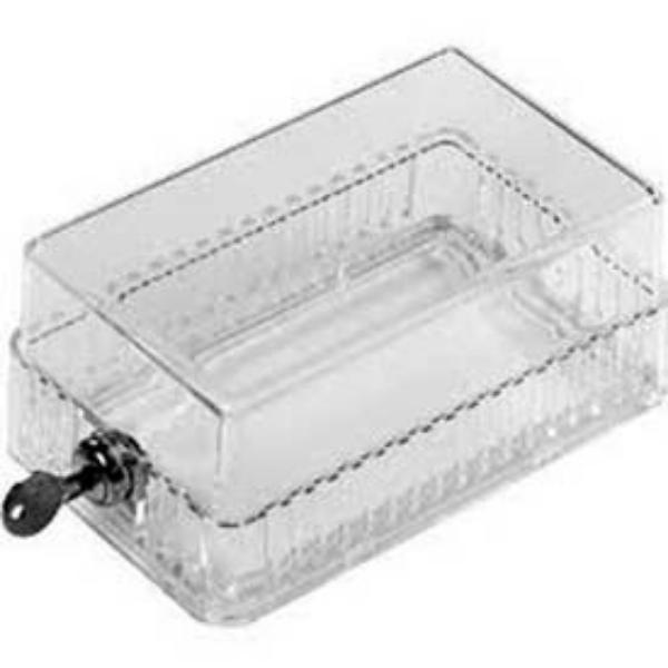 Thermostat Guard - Clear - Fits Multiple Models - Durable Plastic Cover
