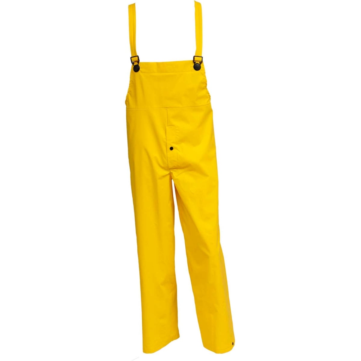 Industrial Work Snap Fly Front Overall - Yellow - Large - 100% Waterproof