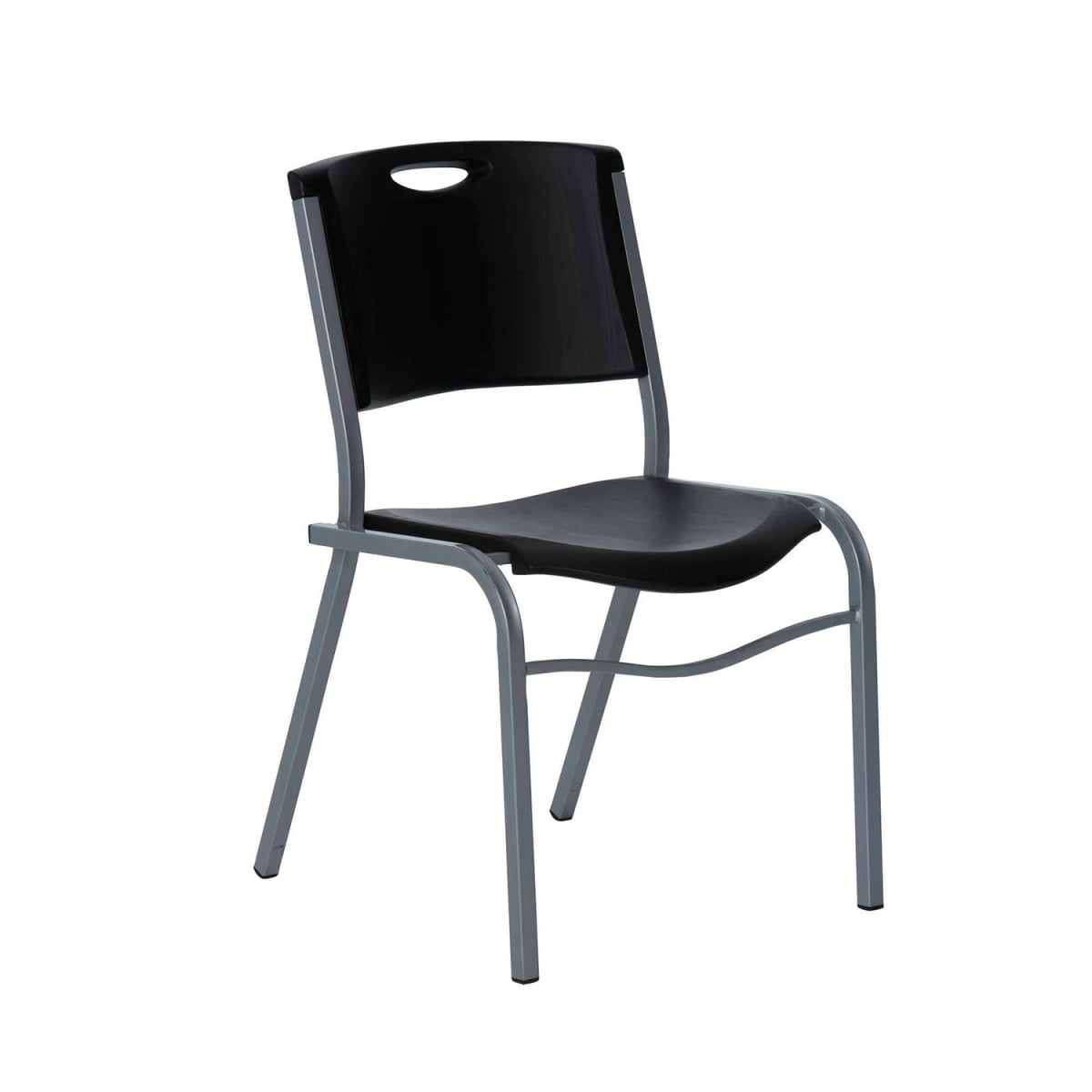 250996BK Stacking Chair - Black - Pack of 14