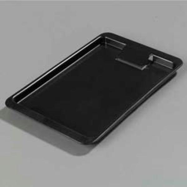 Picture of Carlisle Sanitary Maintenance B632578 302003 Check Holder Tip Tray - 7.75 x 4.375 in. - Black