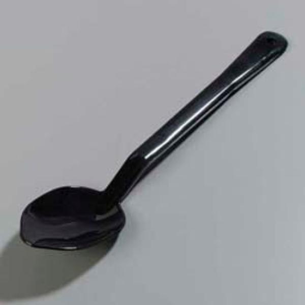 Picture of Carlisle Sanitary Maintenance B632522 13 in. 442003 - Solid Serving Spoon - Black