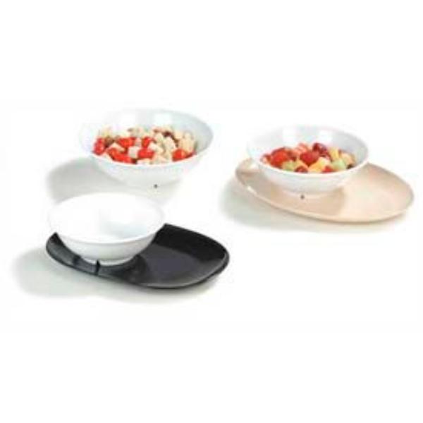B624879 24 oz 4373702 - Footed Serving Bowl - White