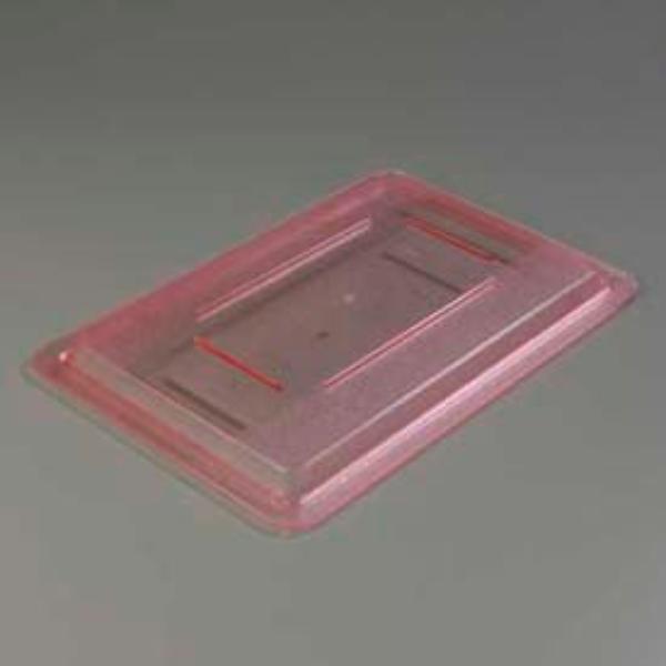 Picture of Carlisle Sanitary Maintenance B638055 18 x 12 in. Stopples Lid - Red