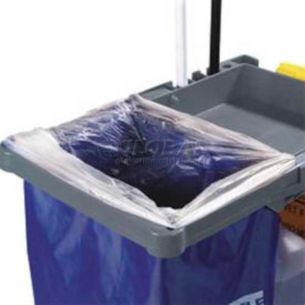 Picture of Carlisle Sanitary Maintenance B1189884 JC194614 - Replacement Bag for Janitorial Cart JC1945 - Blue