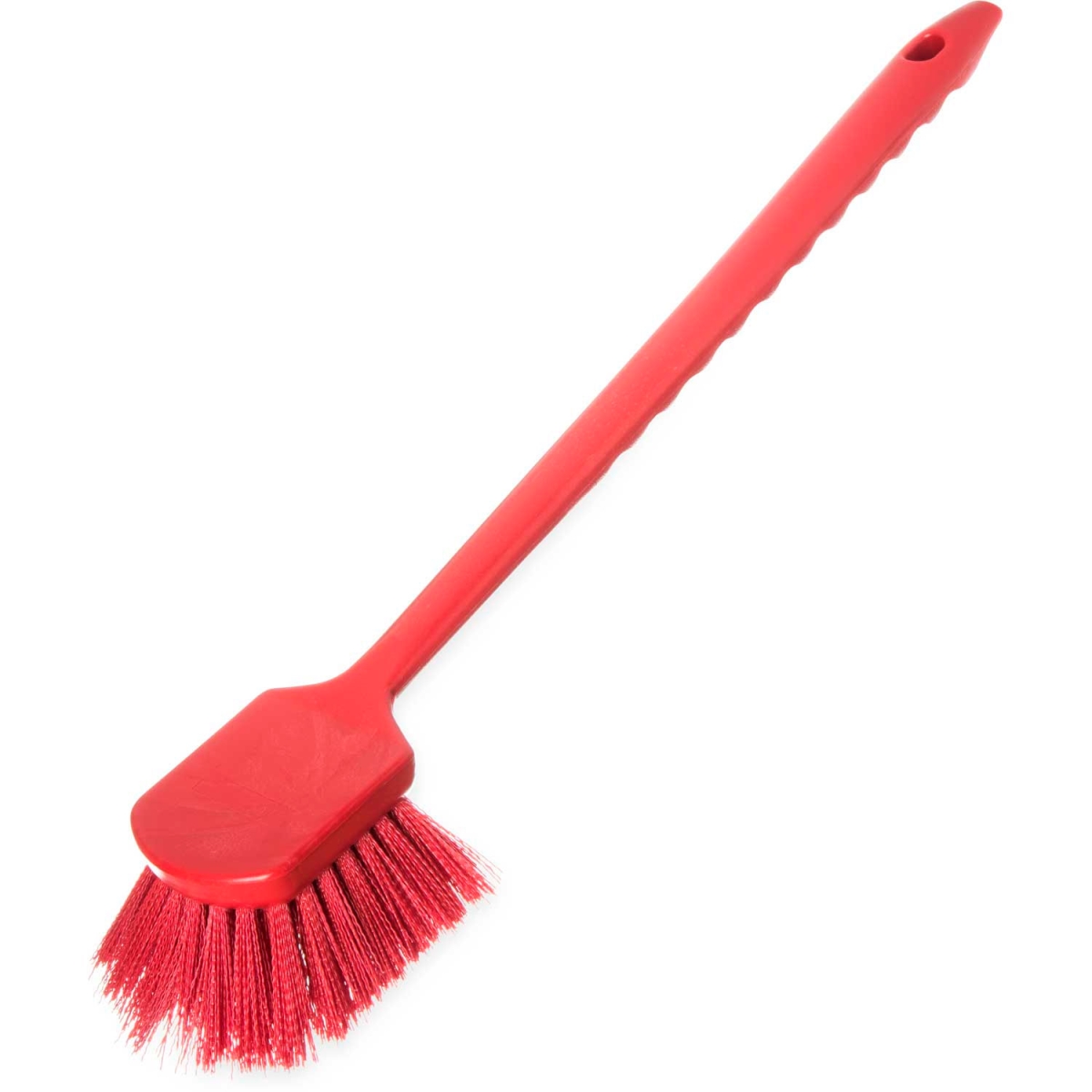 B2274550 20 in. Sparta Utility Scrub Brush with Polyester Bristles - Red