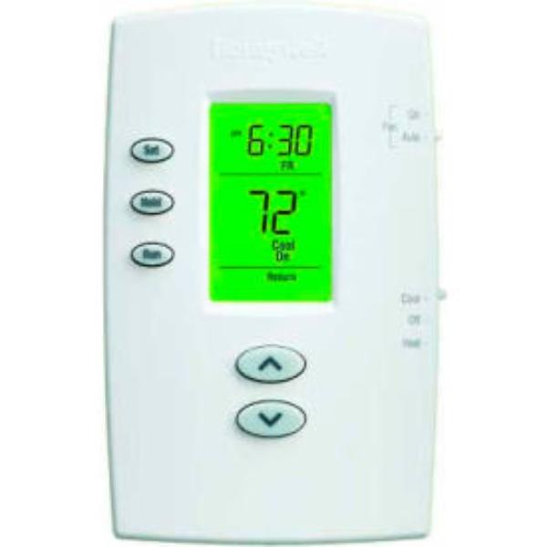 B1171722 Honeywell Pro 2000 Programmable Vertical Thermostat - 1H-1C TH2110DV1008 - White