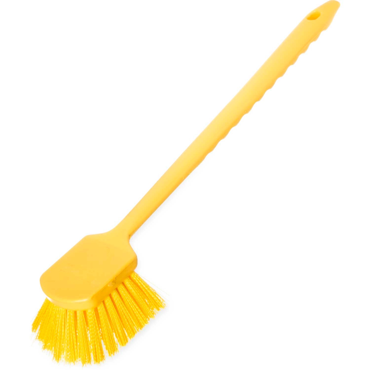 B2274551 20 in. Sparta Utility Scrub Brush with Polyester Bristles - Yellow