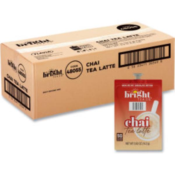 Picture of United Stationers Supply B3165142 Flavia the Bright Tea Chai Latte - 0.5 oz Pouch - Pack of 72