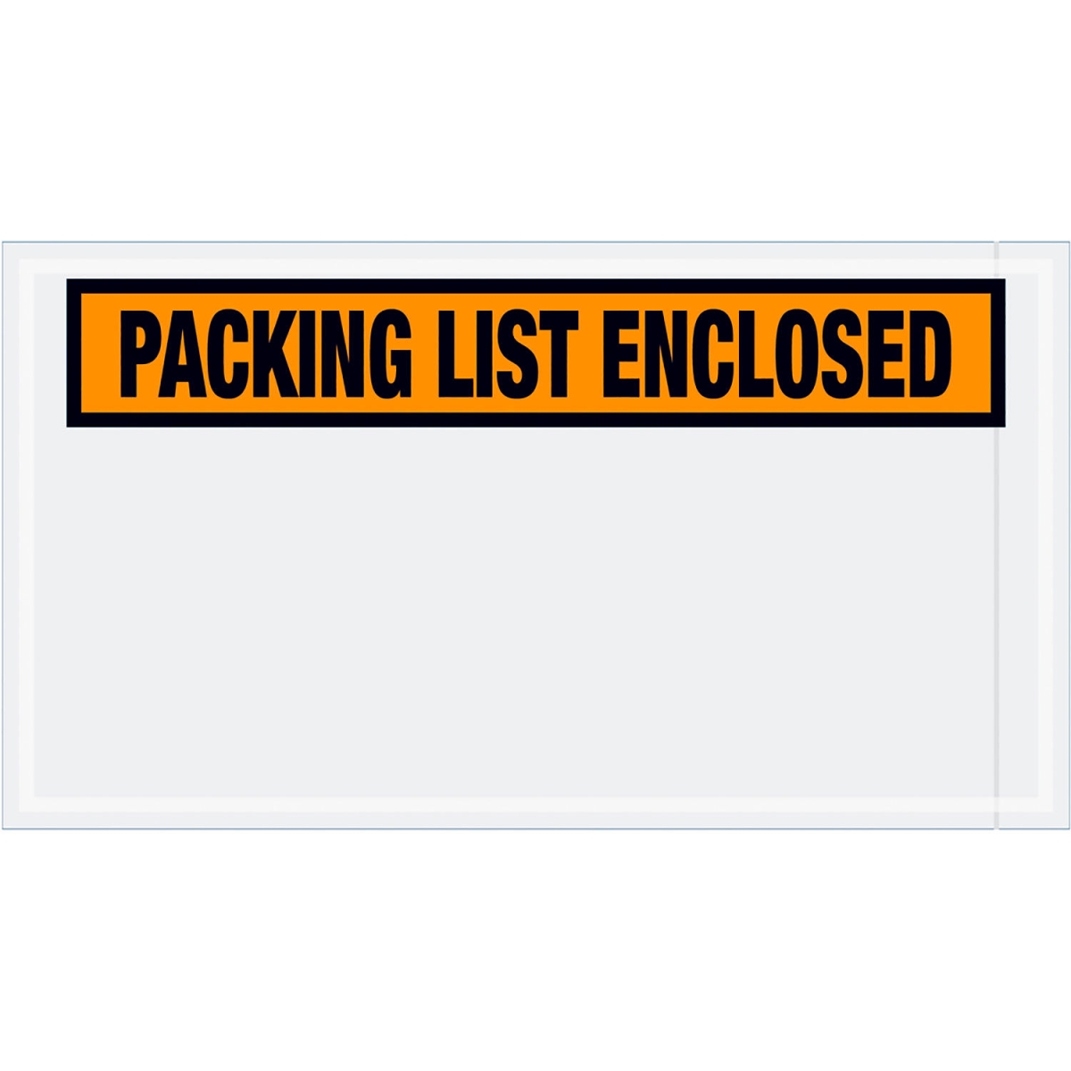 B3176222 Tape Logic Panel Face Envelopes - Packing List Enclosed Print - 5.5 x 10 in. - Orange - Pack of 1000