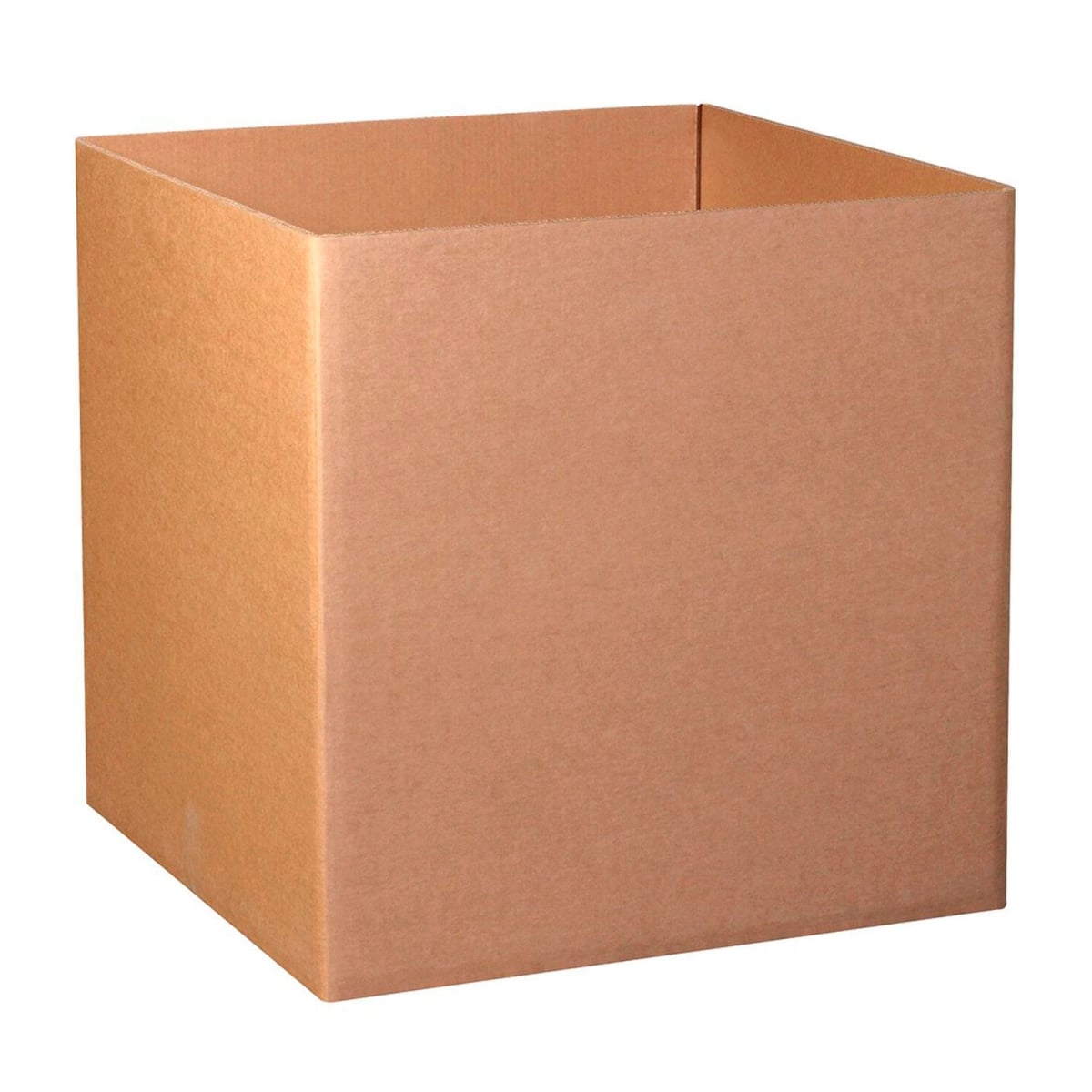 Triple Wall Gaylord Cargo Container - Kraft - 48in. x 48in. x 48in. - Durable